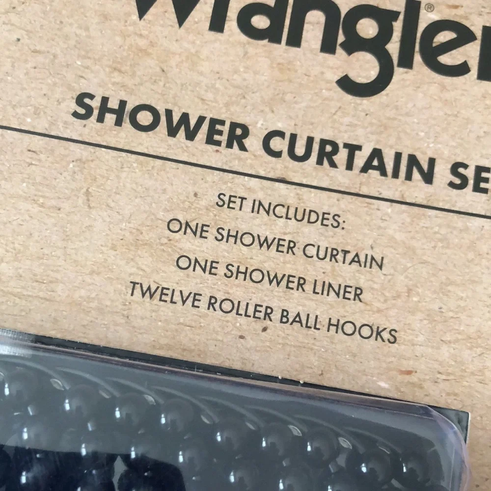 Wrangler FALL Western Shower Curtain Set